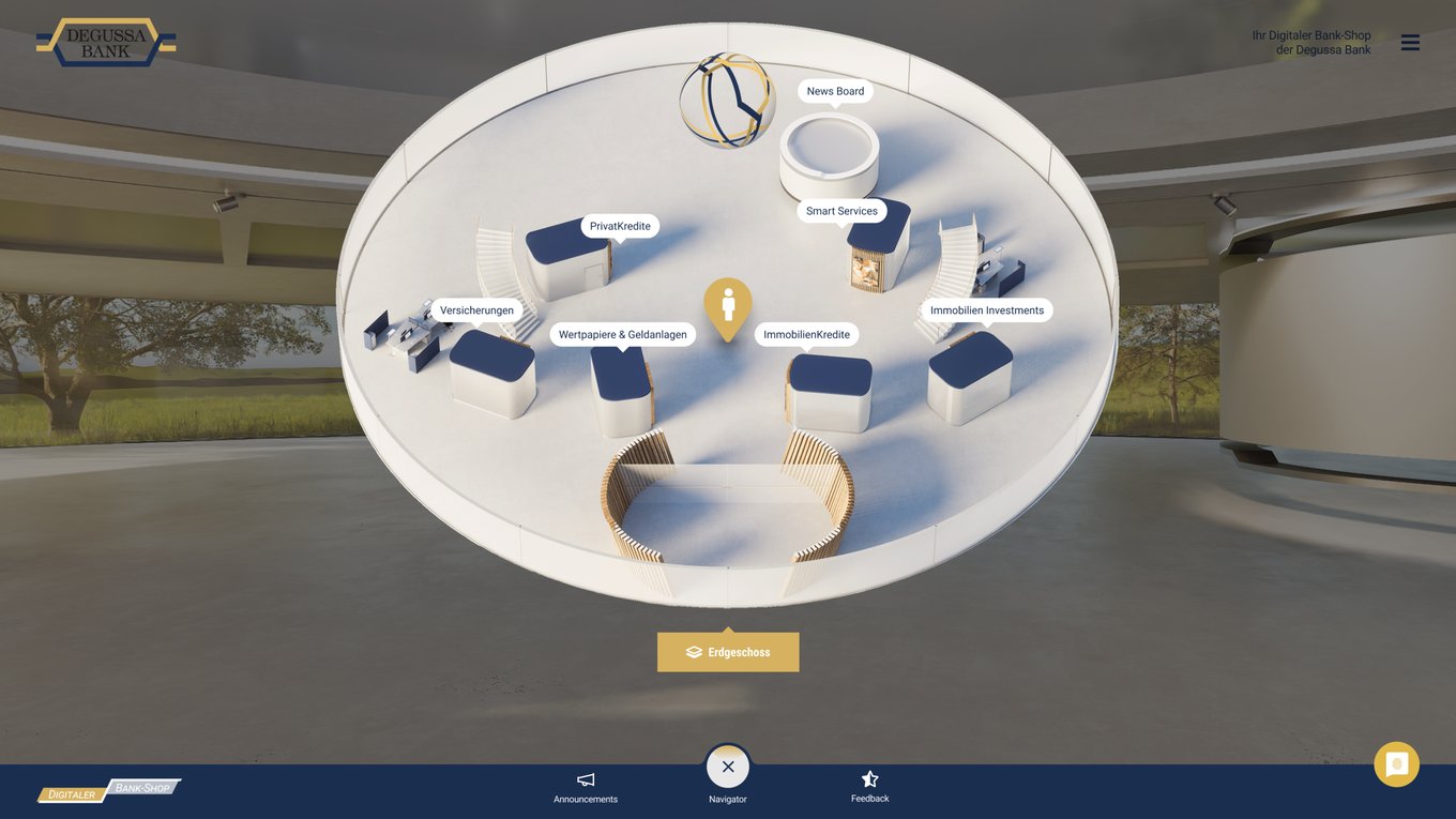 Degussa Bank Creates Digital Proximity